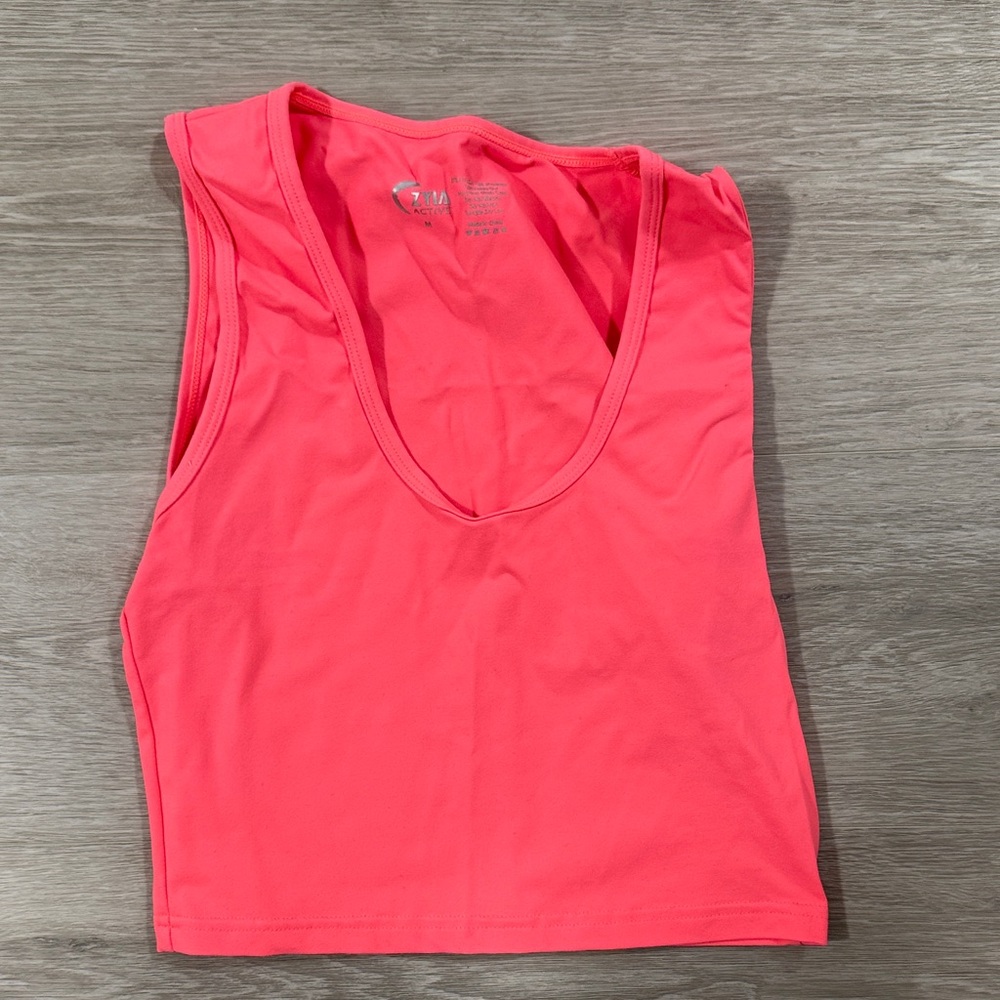 ZYIA Bright Pink/Coral Tank Top
